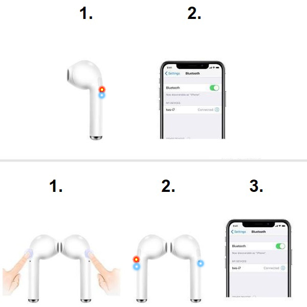 bluetooth-oordopjes aansluiten