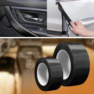 Auto lakbeschermingsfolie - 10 cm x 3 m, 0,025 mm PET, deurranden en spiegels | CARTAPE