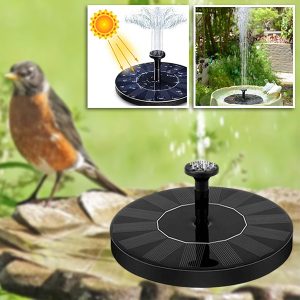 Zonnefontein voor de tuin - 6 patronen, waterstraal van 30–60 cm, geen bedrading | FONTANA