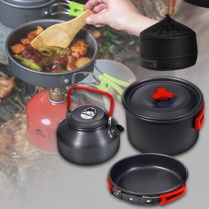 Compact en duurzaam 12-delig kookgerei set | COOKLAPSO