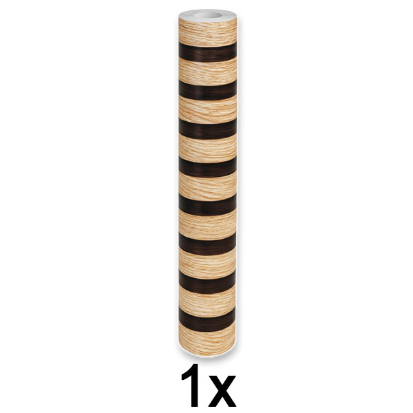 1x Zelfklevend wandpaneel met houtlook | LINEWALL