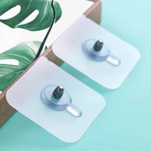 Transparante zelfklevende wandhaken (10 stuks) | ADHEHOOKS
