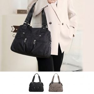 Waterafstotende nylon handtas | BAGVIA